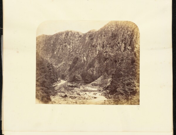 Unknown, [View of Mountain and River]