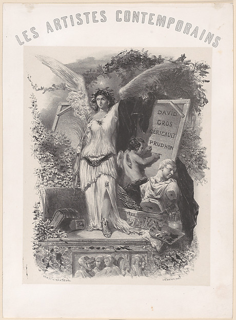 Célestin Nanteuil, Les Artistes Contemporains (Contemporary Artists)
