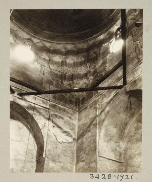 K.A.C. Creswell, Mausoleum pendentives in the madrasa of Mamluk Amir al-Sayfi Sarghitmish, Cairo