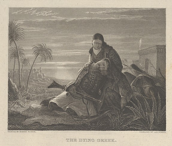 Asher Brown Durand, The Dying Greek