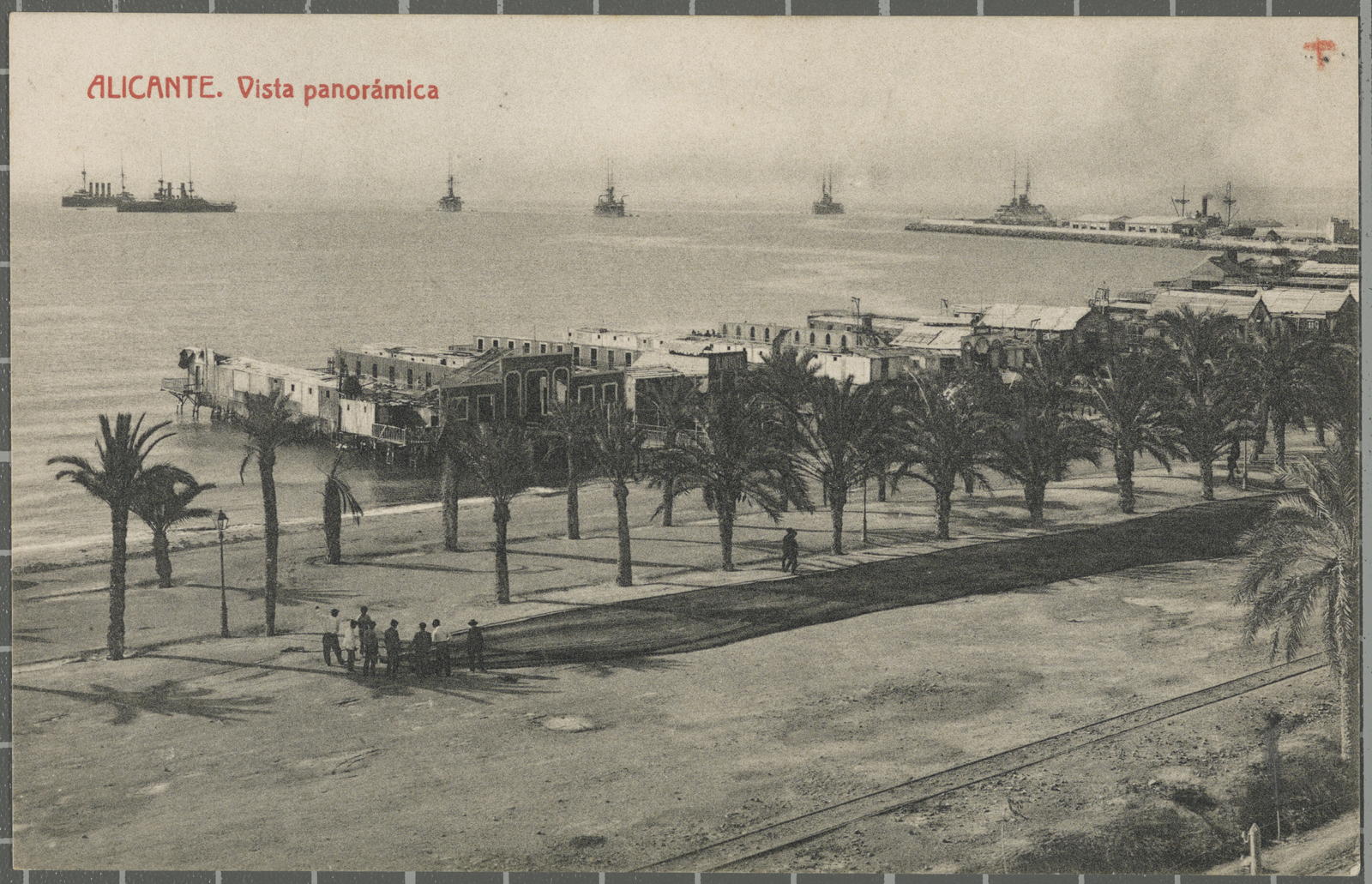 Josep (atribuïda) Thomas Bigas, ALICANTE. Panoramic view