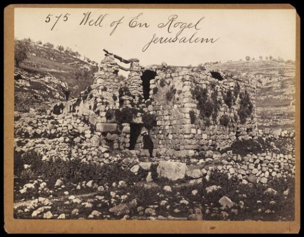 Francis Frith, Well of En Rogel Jerusalem