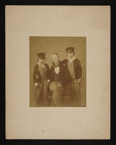 Fenton, Roger, Prince Alfred, Dr Ernst Becker and Albert Edward, Prince of Wales