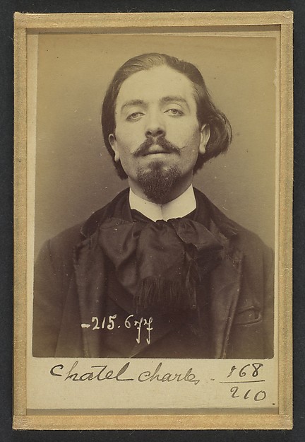 Alphonse Bertillon, Chatel. Charles. 25 ans, né le 8/10/68 à Paris XVIIle. Anarchiste. 14/3/94.