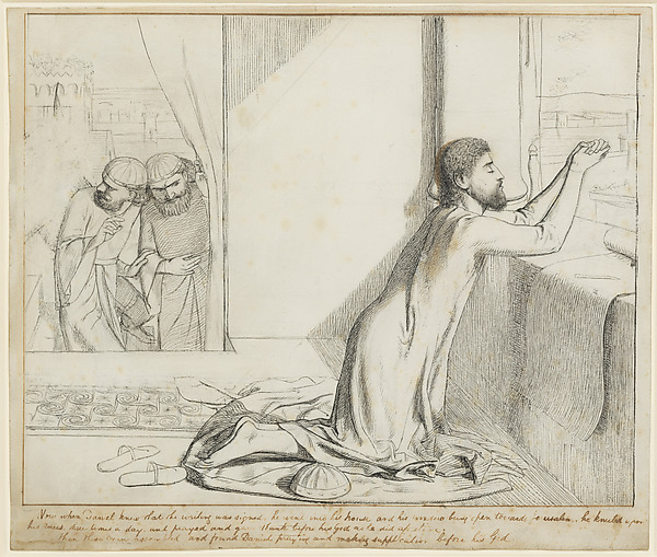 William Holman Hunt, Daniel Praying