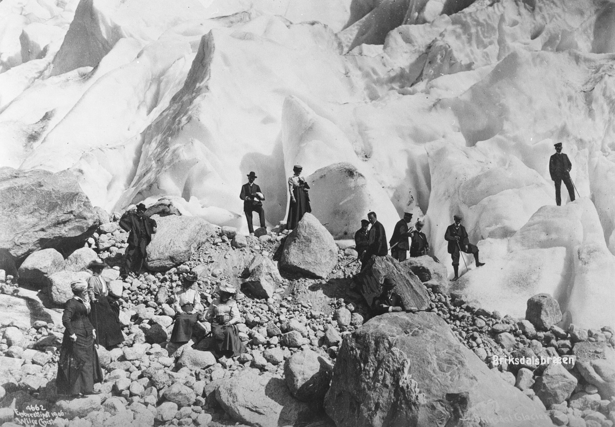 Anders Beer Wilse, Prot: Nordfjord Olden Gruppe Briksdal Glacier