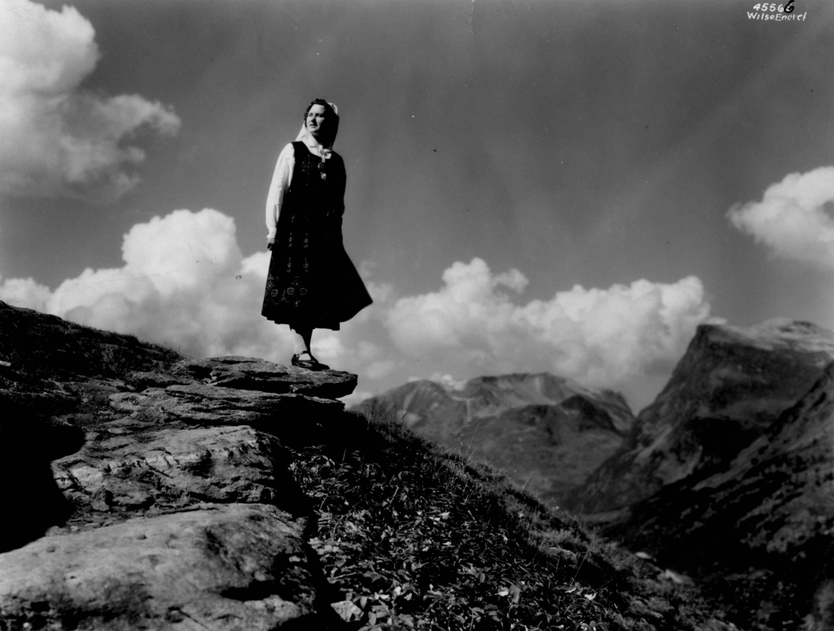 Anders Beer Wilse, Kvinnedrakt, , More og Romsdal. Sunnmørsbunad