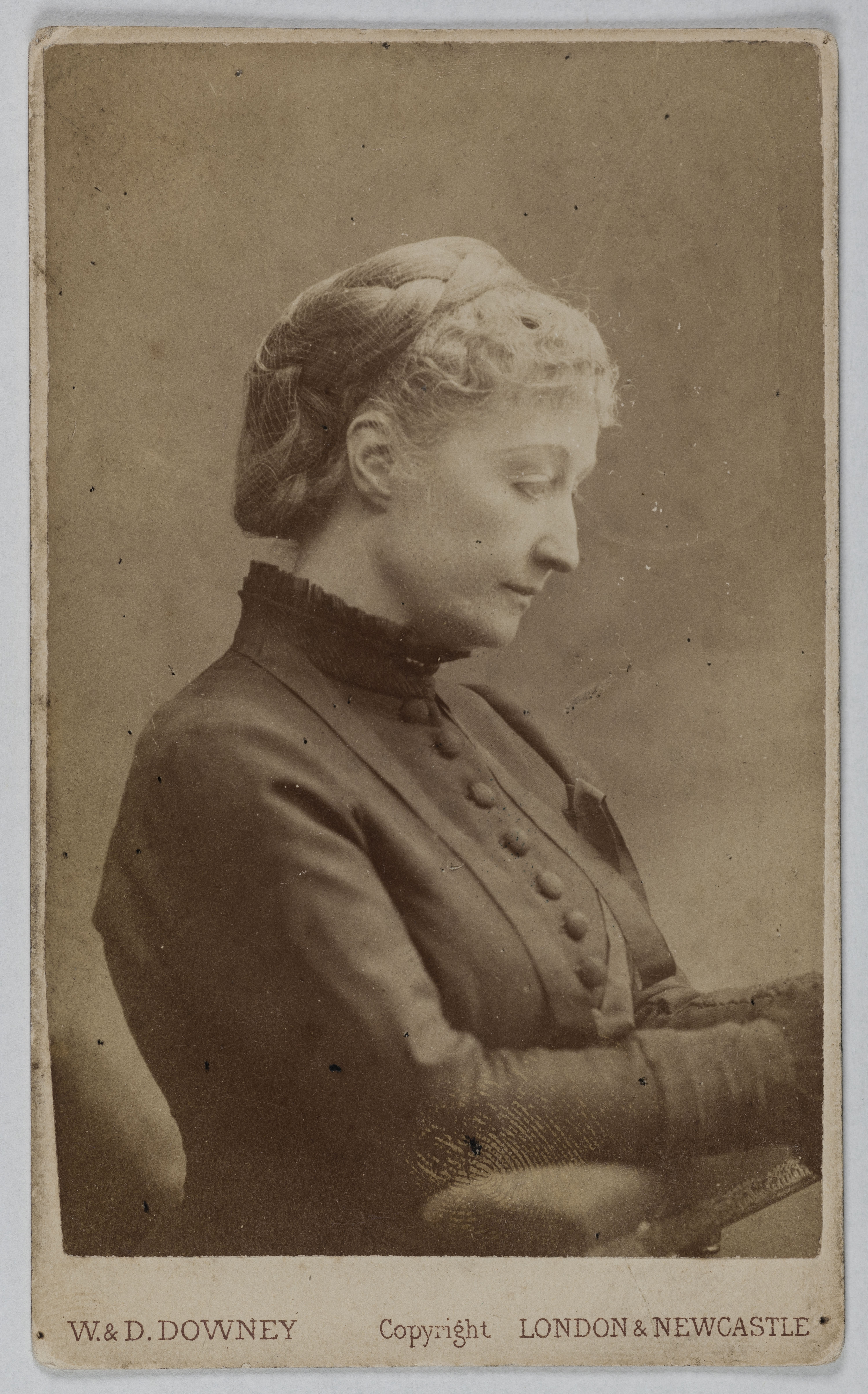 W. & D. Downey, Portrait de l'impératrice Eugénie, (Eugénie de Montijo), (1826-1920)