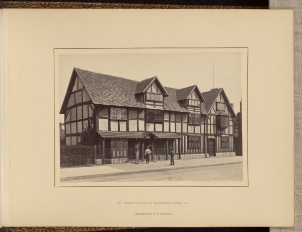 Francis Bedford, Stratford-on-Avon, Shakespeare's house, No. 1