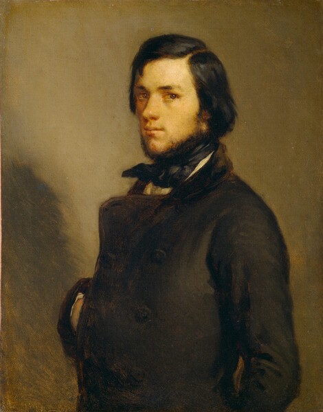 Jean-François Millet, Portrait of a Man