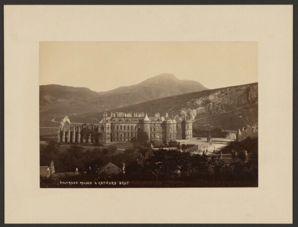 Unknown, Holyrood Palace & Arthur's Seat
