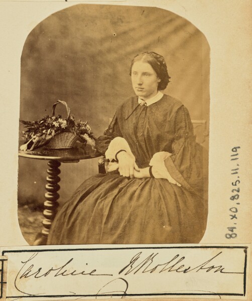 Unknown, [Portrait of Caroline Rolleston]