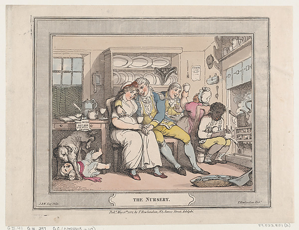 Thomas Rowlandson, The Nursery
