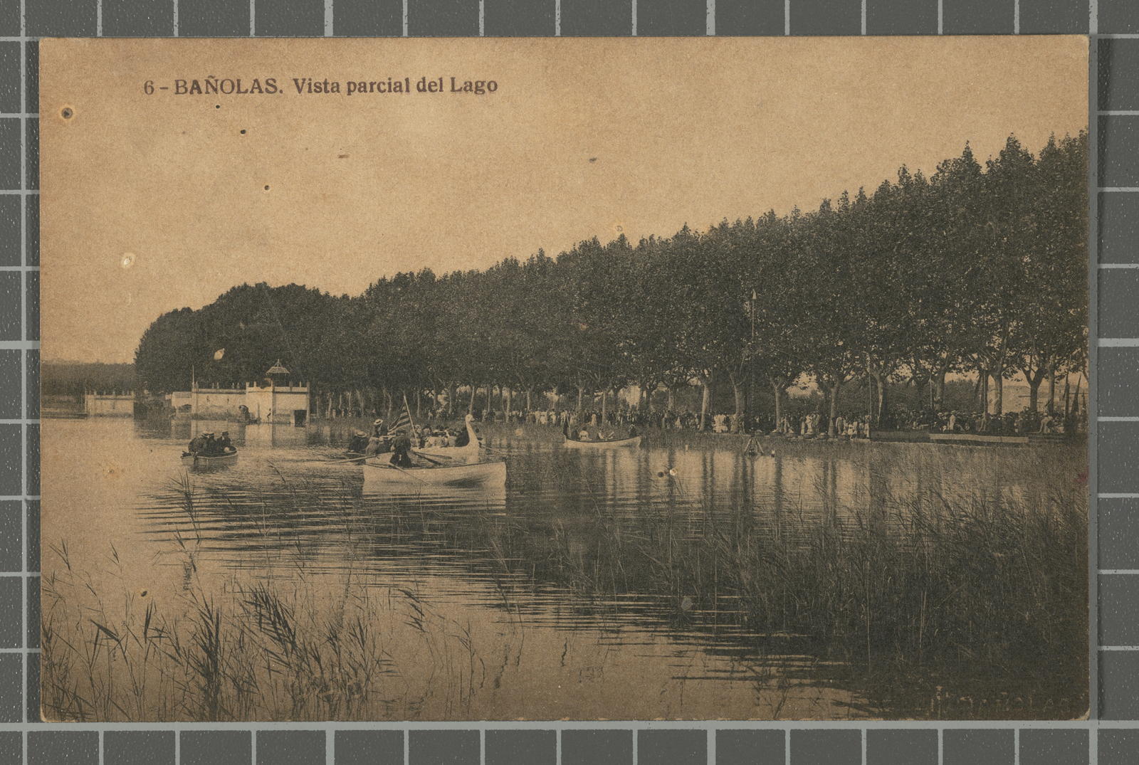 Desconegut, 6 - Bañolas. Vista parcial del Lago