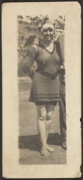 Louis Fleckenstein, [Woman in Bathing Suit]