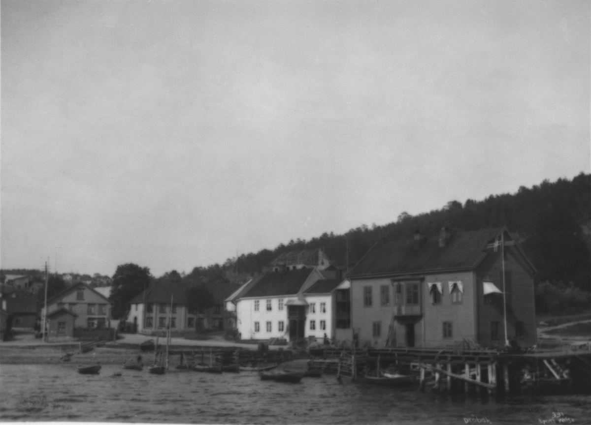 Anders Beer Wilse, Prot: Drøbak Toldboden Mai 1903