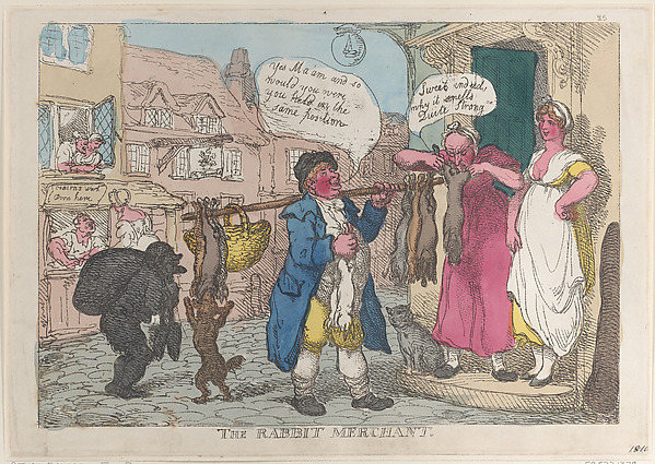 Thomas Rowlandson, The Rabbit Merchant