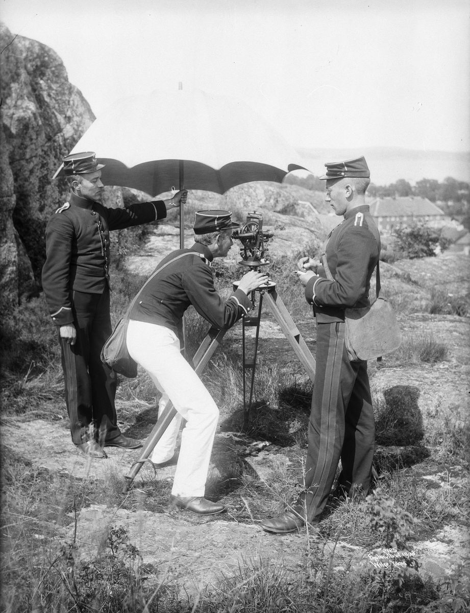 Anders Beer Wilse, Prot: Genere - Kadetternes Landmåling 20. Juli 1903