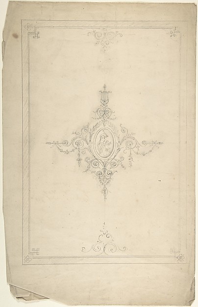 Anonymous, British, 19th century, Ceiling Design