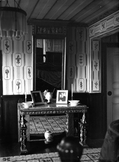 Berner Ankargren, Upper Hall in the Main Building on Morlanda Säteri