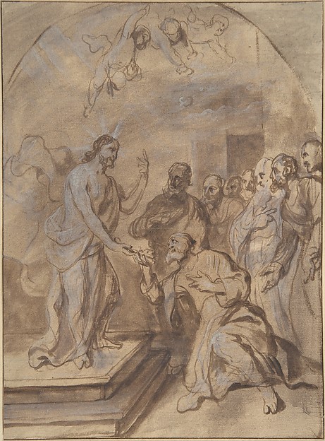 Jan Boeckhorst, The Delivery of the Keys to Saint Peter