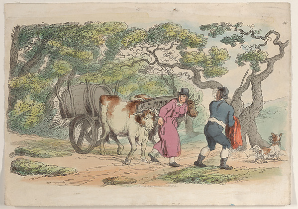Thomas Rowlandson, Plate 40, from "World in Miniature"