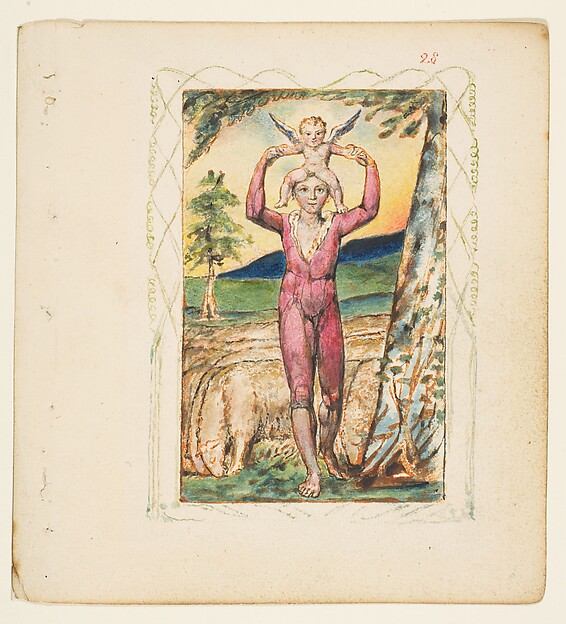 William Blake, Songs of Experience: Frontispiece