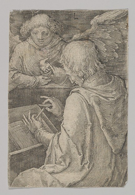 Lucas van Leyden, St. Matthew, from the series The Four Evangelists