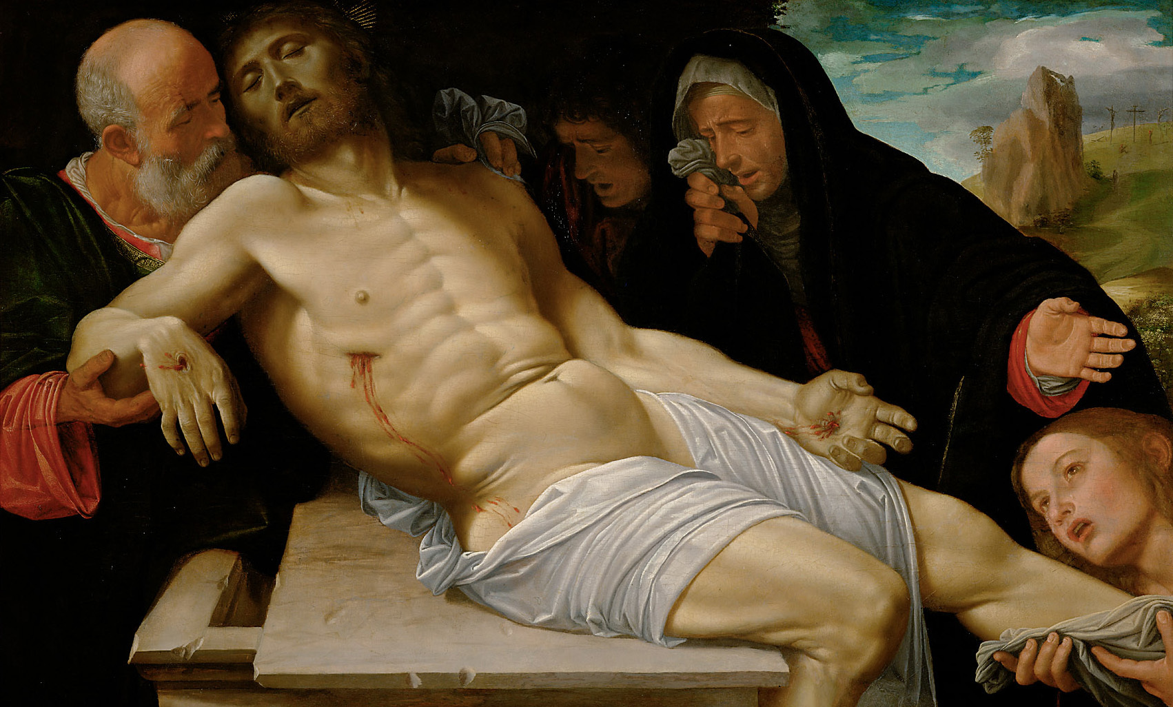 Giovanni Girolamo Savoldo, Lamentation