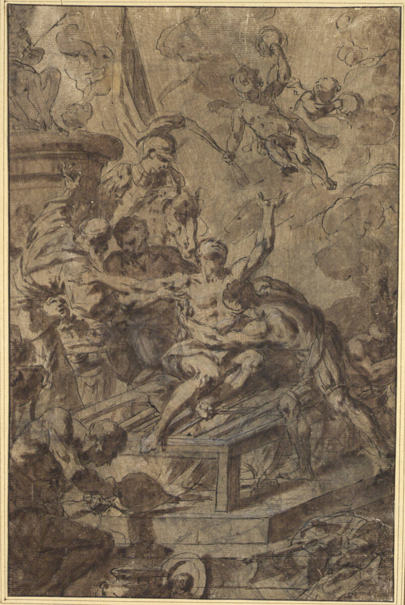 Anonym, Die Marter des heiligen Laurentius