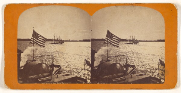 Unknown, View in New York Harbor.
