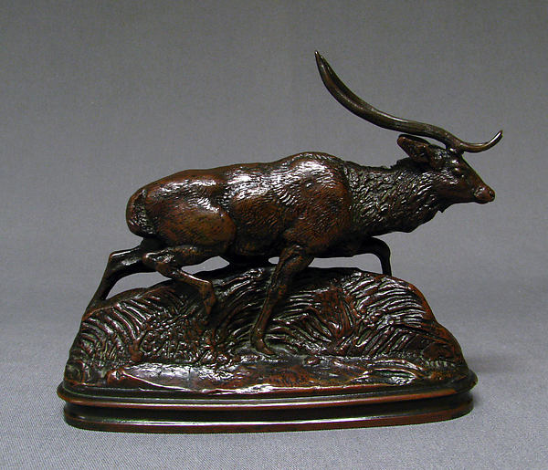 Antoine-Louis Barye, Java Deer (second version)
