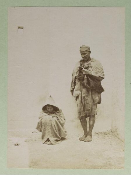 Unknown, Two street beggars