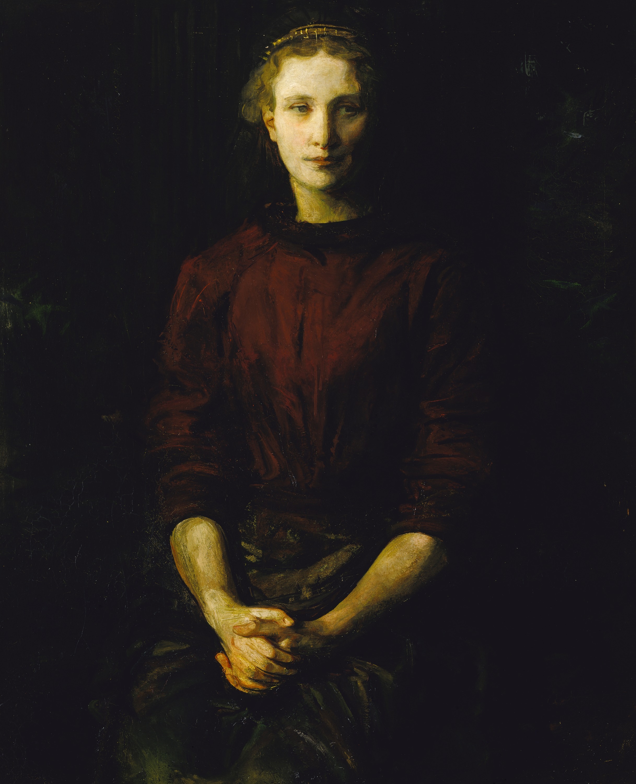 Abbott Handerson Thayer, Portrait of a Lady (Mrs. William B. Cabot)