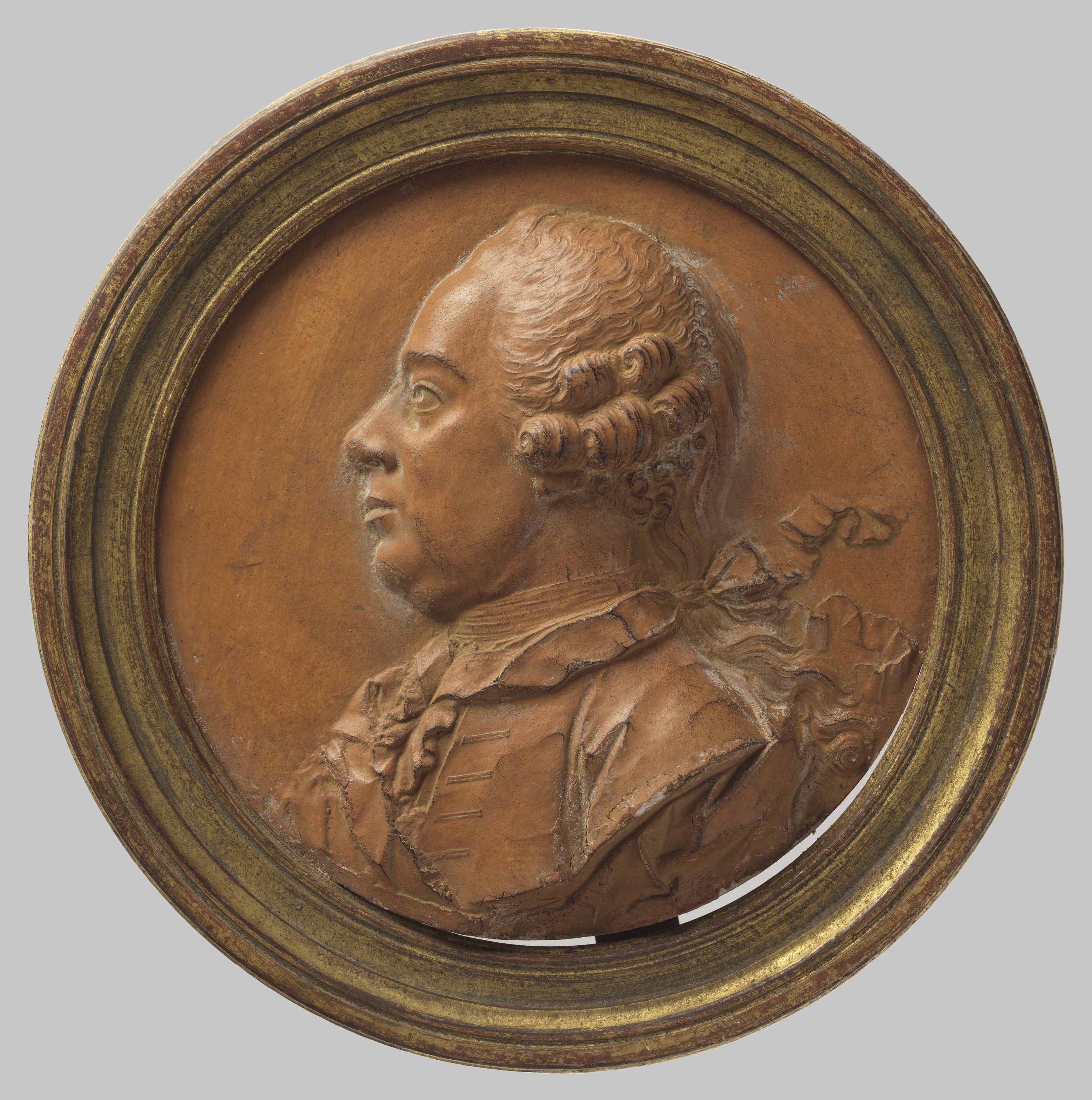Giovanni-Battista Nini, Portrait d'homme (profil à gauche)