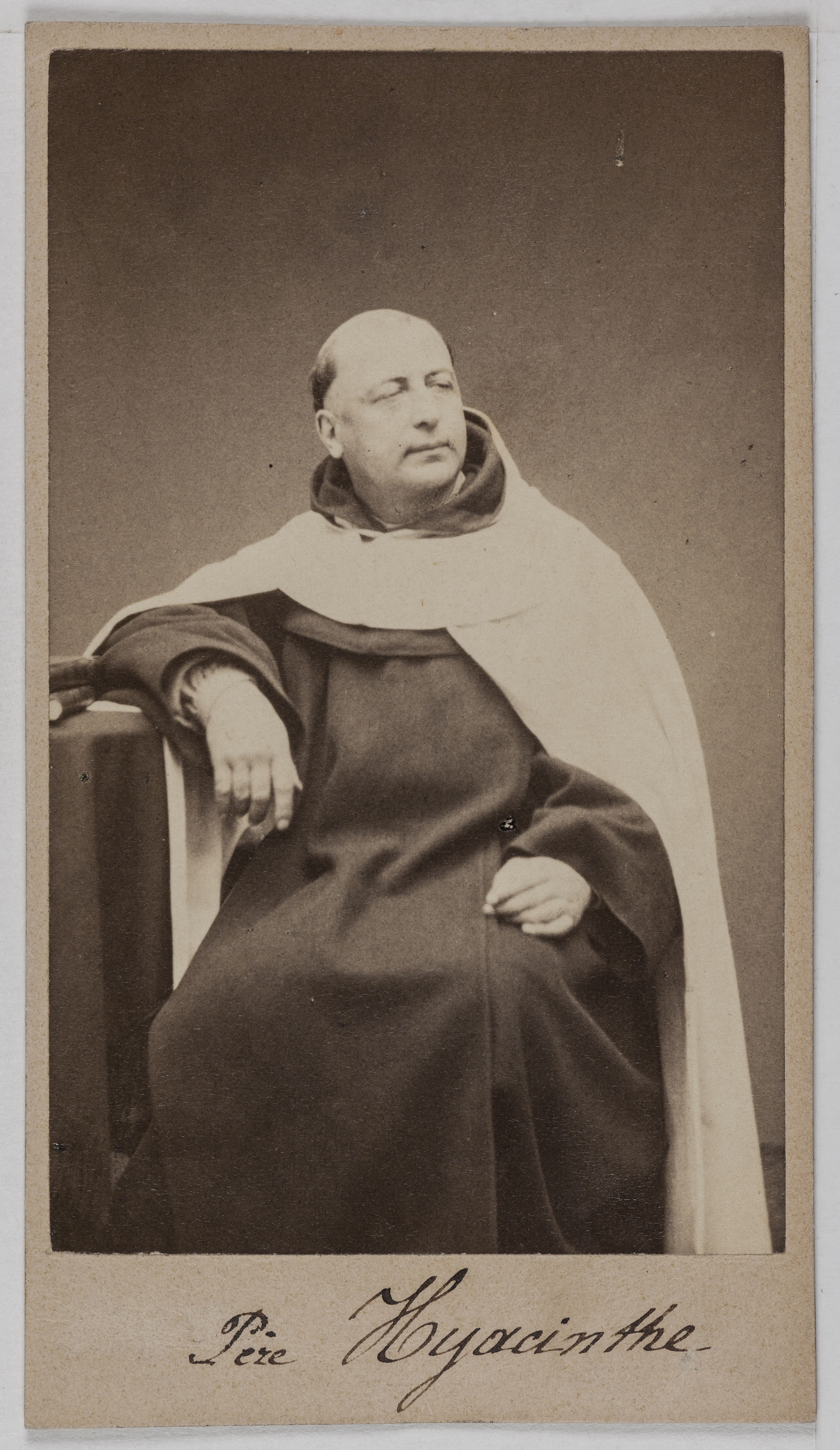 Anonyme, Portrait de Loyson Charles, (dit le Père Hyacinthe), (1827-1912), (prédicateur)