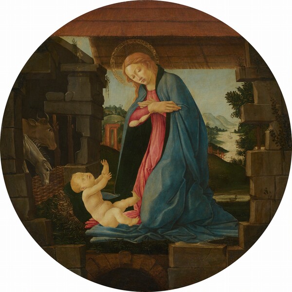 Sandro Botticelli, The Virgin Adoring the Child