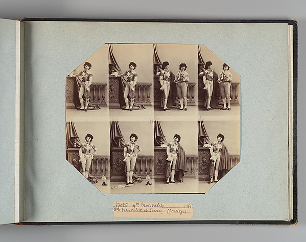 André-Adolphe-Eugène Disdéri, Mlle Troisvalets; Mlle Troisvalets et Simon