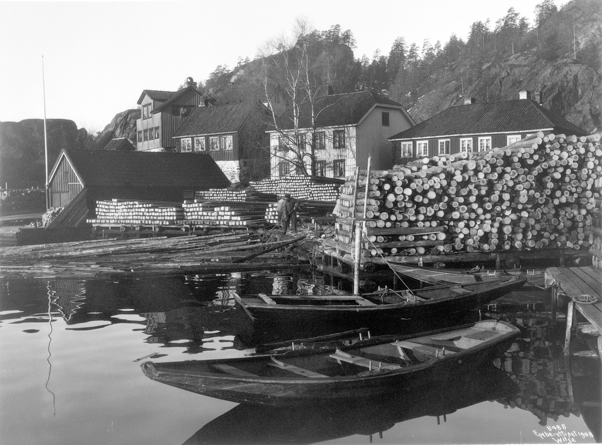 Anders Beer Wilse, Prot: Kragerø - Hugsteplads 14/2 1908