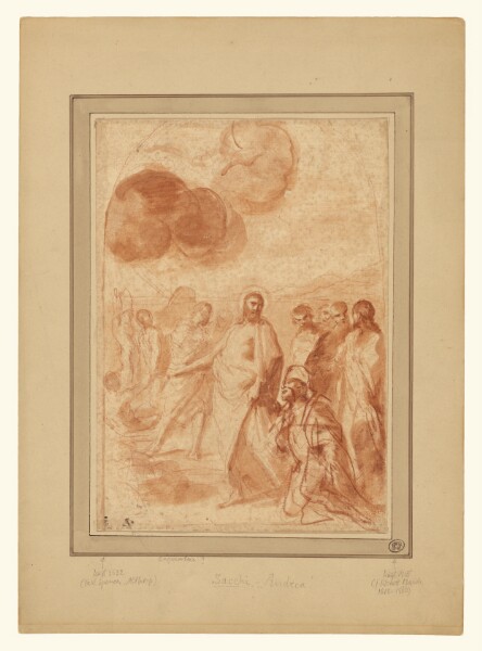 Andrea Sacchi, Christ's Command to St. Peter, "Feed My Sheep!" ("Pasce Oves Mea")