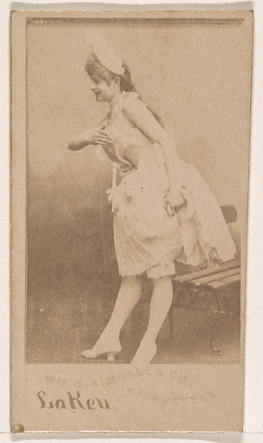 William S. Kimball & Company, Miss Laken, from the Actresses series (N203) issued by Wm. S. Kimball & Co.