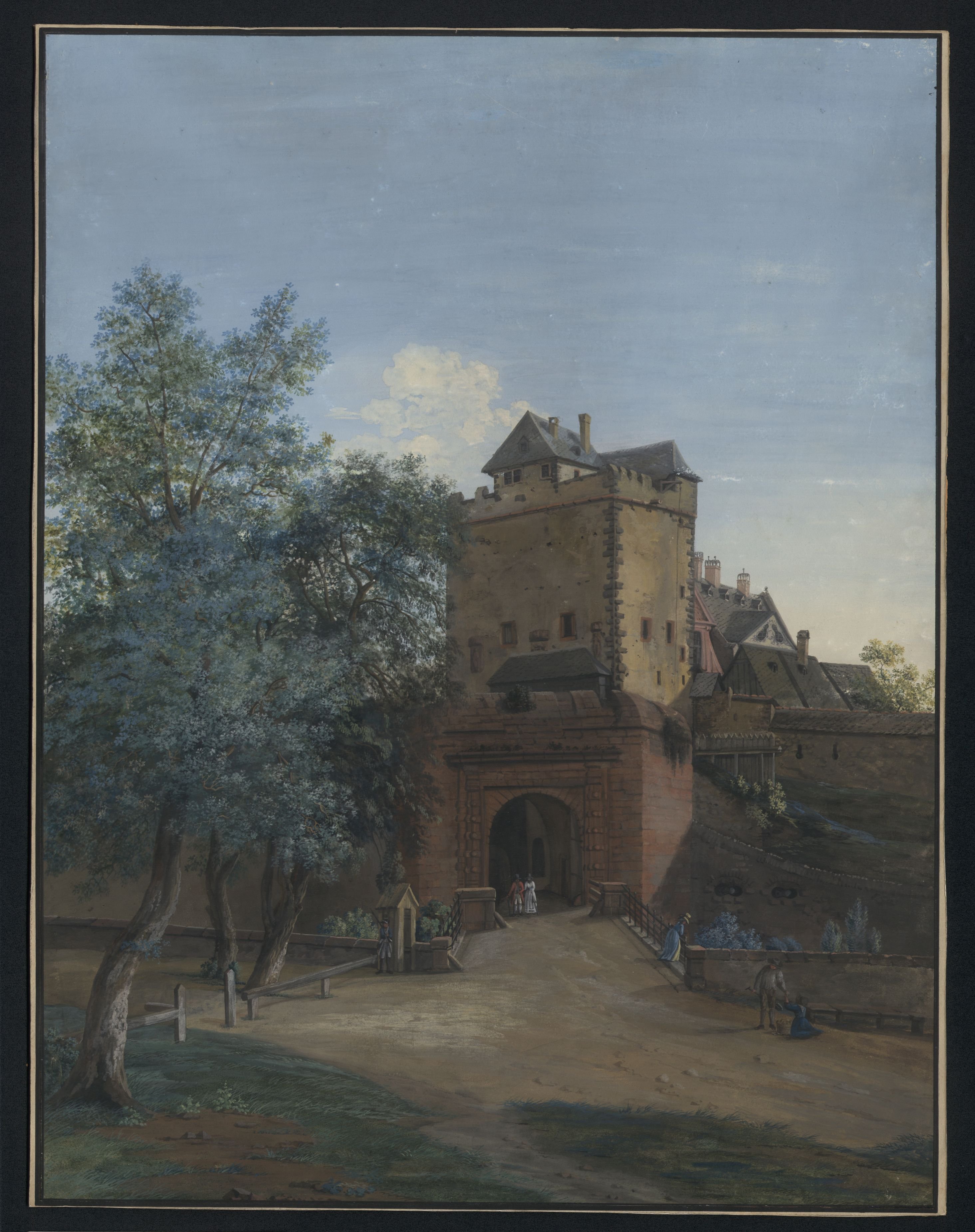 Anton Radl, Das Gallustor zu Frankfurt am Main