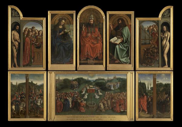 Jan van Eyck, The Adoration of the Lamb