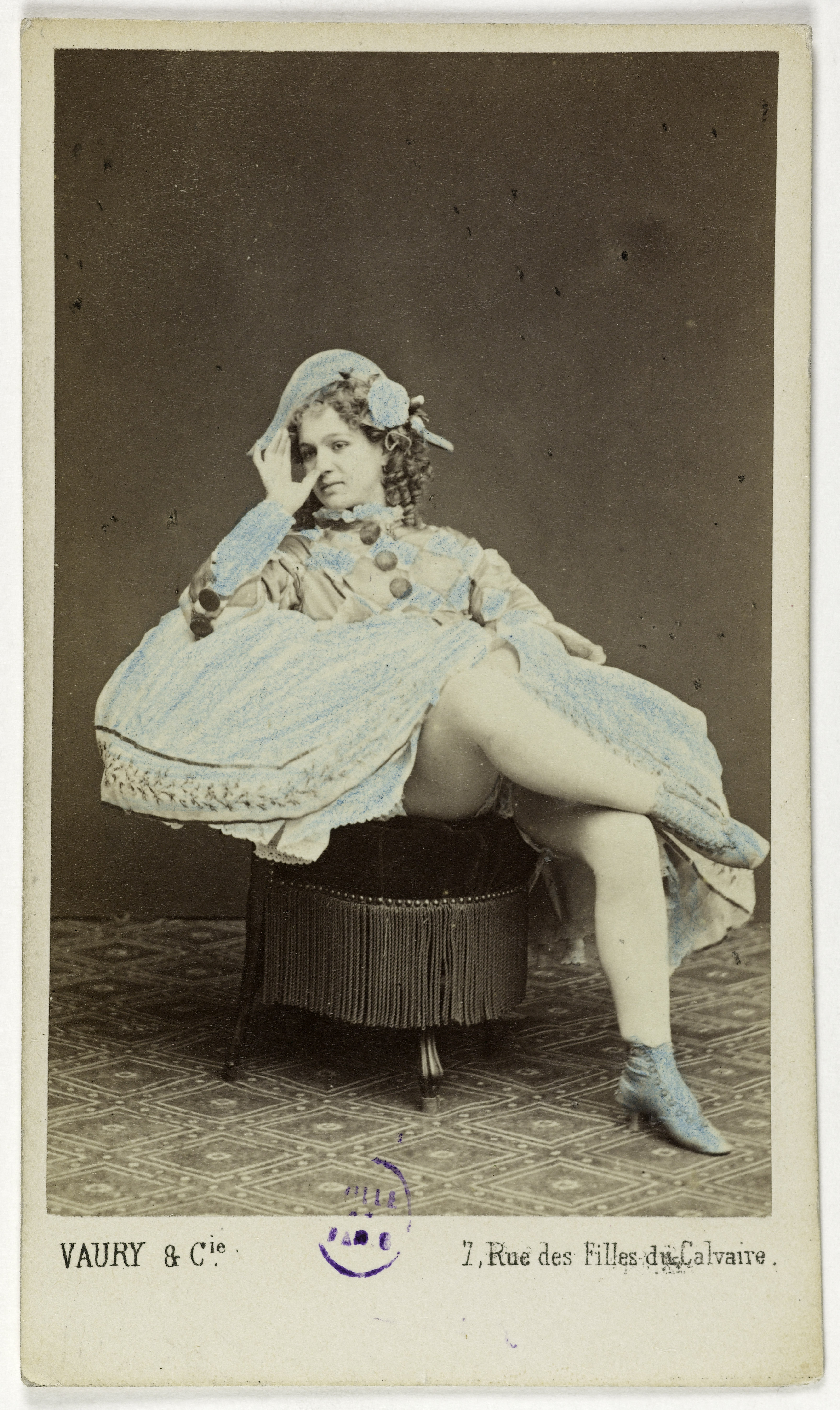 Vaury et Cie, Portrait de Lautru Eugènie, (actrice)