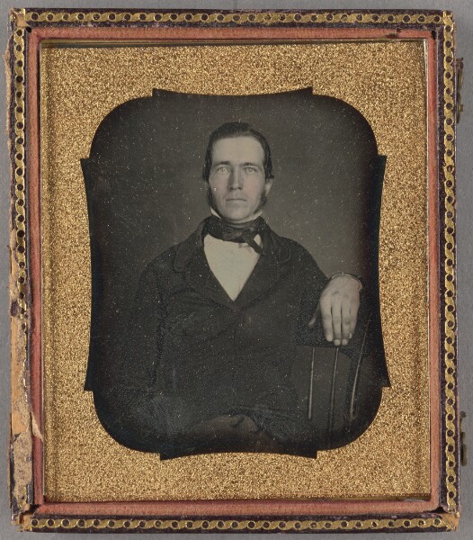 Unknown, [Portrait of a Seated Man]