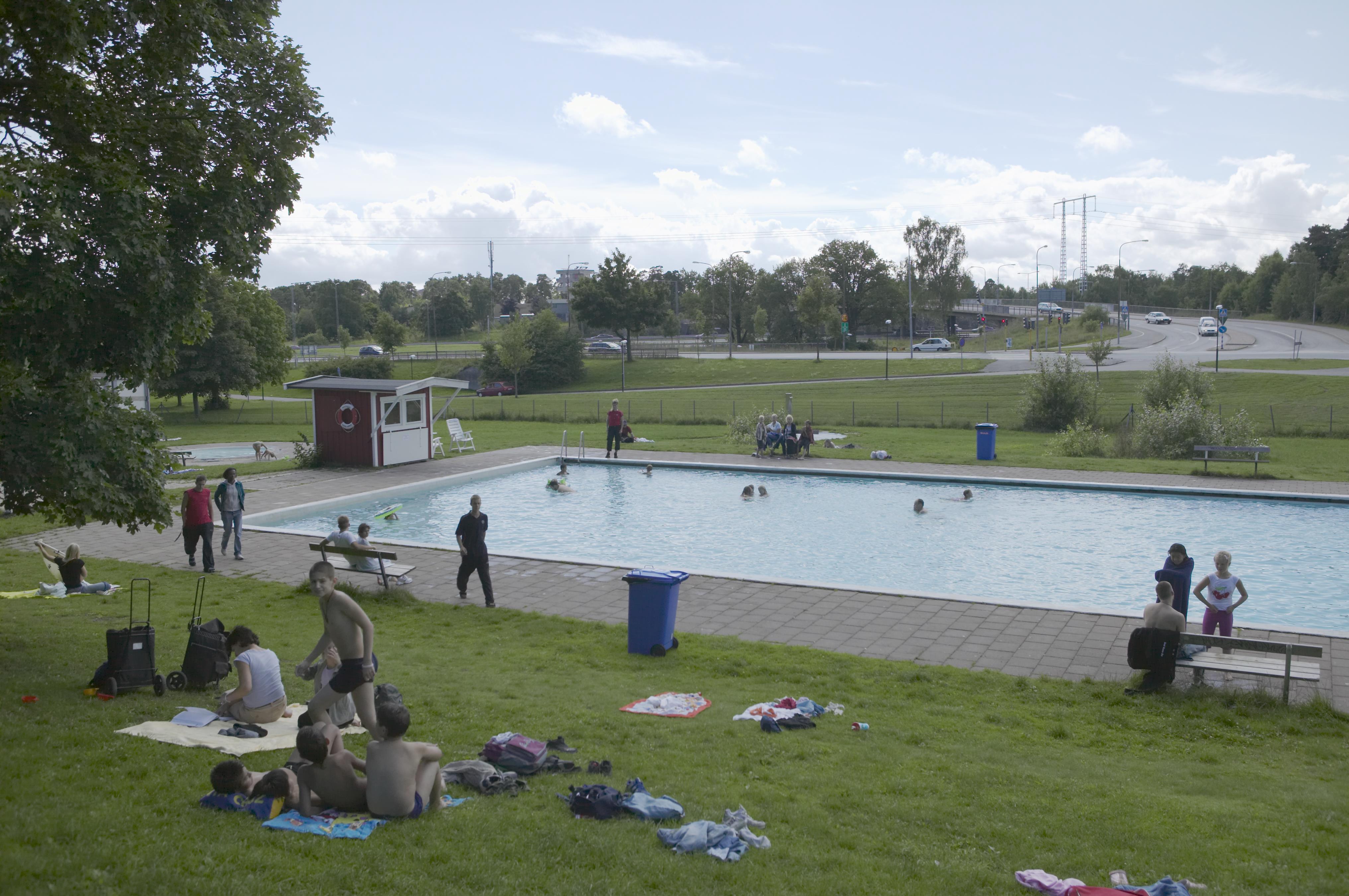 Bengt A Lundberg, Hägerstensbadet