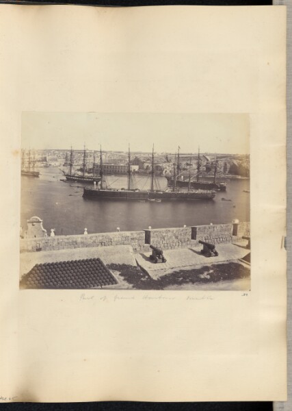 Unknown, [View of Grand Harbour, Malta]