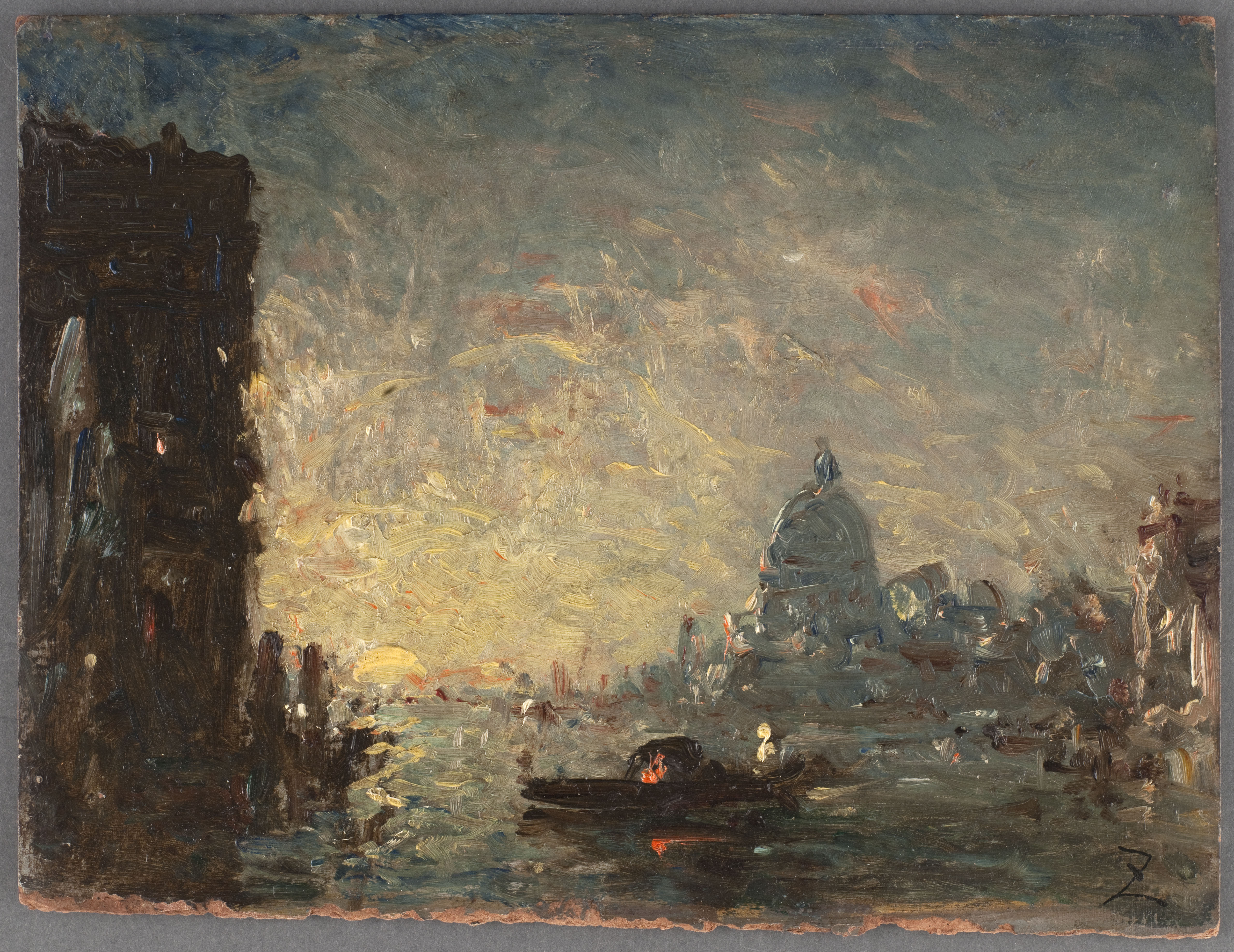 Félix Ziem, Venise au coucher du soleil