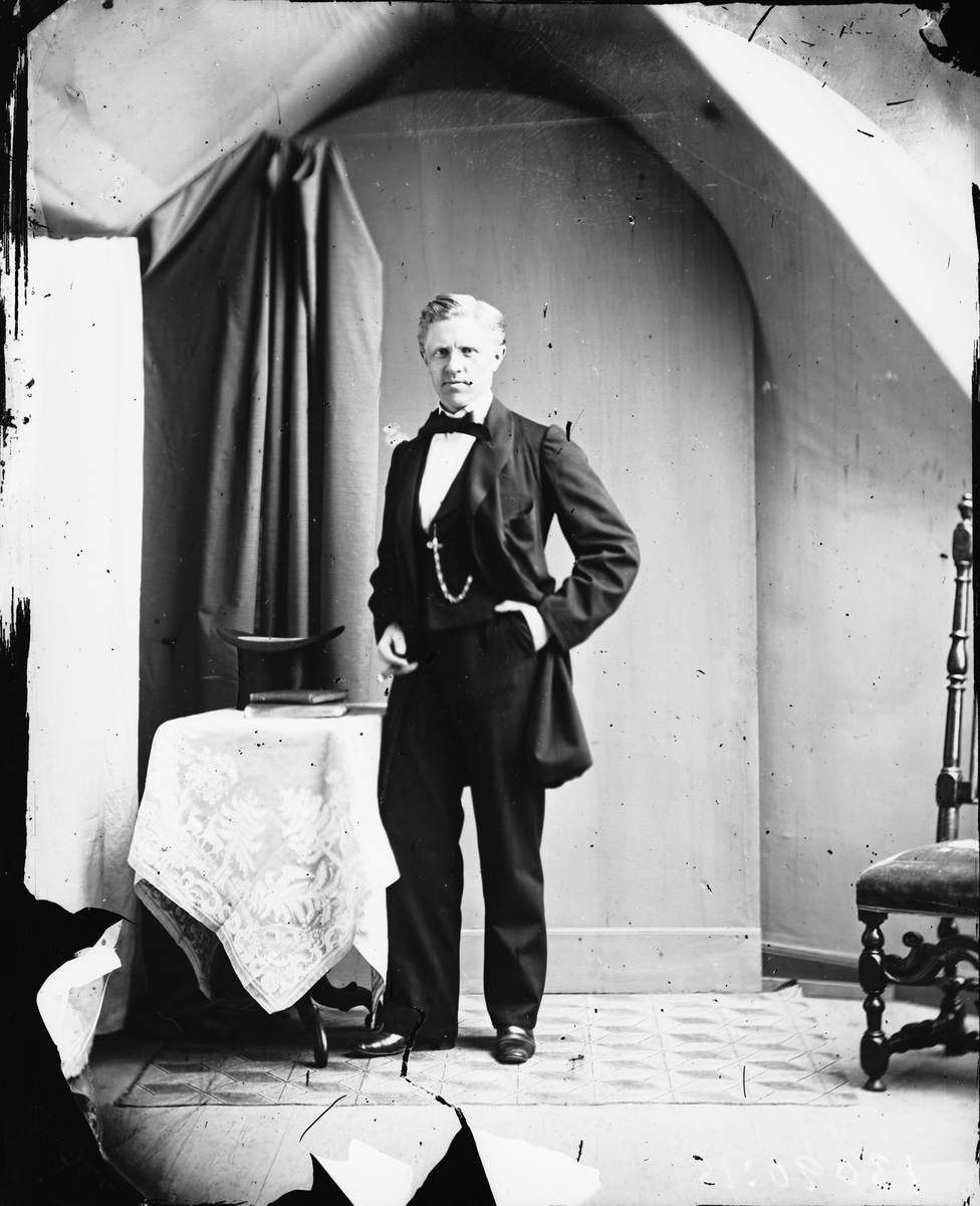 Carl Curman, Porträtt av man