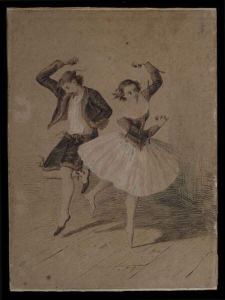 Unknown, Fanny Cerrito and Arthur Saint-Leon